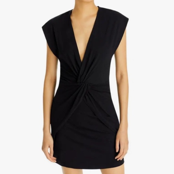 IRO Tizana Black Mini Dress Size XXS New with Tags - Picture 1 of 14